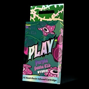 Play Michigan - Purple Fanta #16 ━ 1g Hash Rosin Infused ━ 510 Cart ━ Play