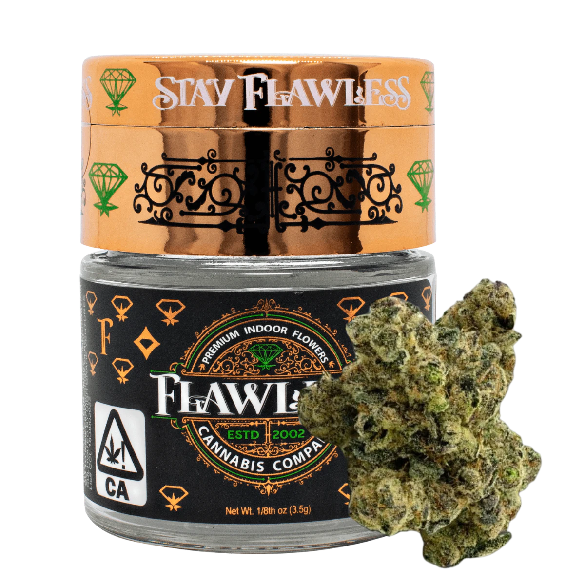 Flawless - Push Popz (H) | 3.5g Premium Indoor Flowers | Flawless Main Image