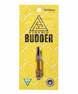 Pyramid - Pyramid Budder - 1G Cartridge - Lemon Citron - Hybrid Sativa