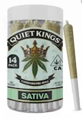 Quiet Kings 28pk Prerolls 14g Durban Haze