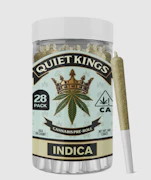 Quiet Kings 28pk Prerolls 14g Blackberry Kush