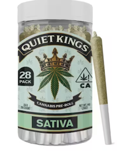 QUIET KINGS - Quiet Kings 28pk Prerolls 14g Orange Creamsicle