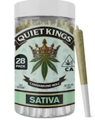 Quiet Kings 28pk Prerolls 14g Brainstorm Haze