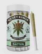 Quiet Kings 5pk Prerolls 2.5g Platinum Jack