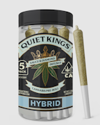 Quiet Kings Infused 5pk Prerolls 2.5g Peach Rings