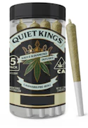  Quiet Kings Infused 5pk Prerolls 2.5g Lemon Zest* 