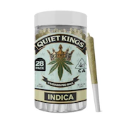 Quiet Kings .5g White Kush Preroll 28pk