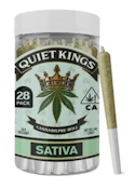 Quiet Kings .5g Moonshine Haze Preroll 28pk