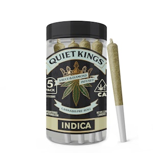 QUIET KINGS - Quiet Kings | Grape God | Sauce & Diamond Infused | 5pk