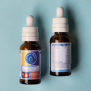 FARMER'S FRIEND EXTRACTS - Quad Dose, 1:1:1:1 CBG:CBD:CBN:THC, 1oz