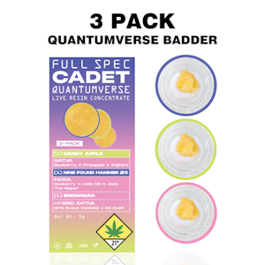 FULL SPEC - Full Spec - Quantumverse Badder 3 Pack - (S) CNY APL x (I) 9lb HMR x (HS) SNMN
