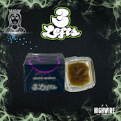  3Lefts Live Hash Rosin Queen Of Diamonds 3.5g
