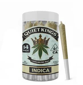Quiet Kings - Quiet Kings 14pk Prerolls 7g Alien Bubba