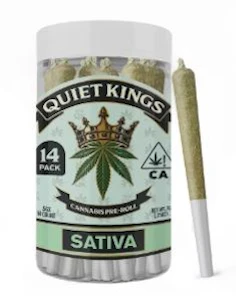 Quiet Kings - Quiet Kings 14pk Prerolls 7g Apple Pie