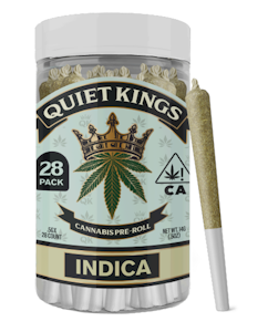 QUIET KINGS - Quiet Kings 28pk Prerolls 14g Grape Cream Cake