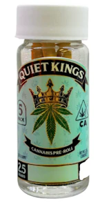 QUIET KINGS - Quiet Kings 5pk Prerolls 2.5g Blueberry Pancakes