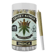 Quiet Kings Citrus Kush (I) Preroll 14pk 7g