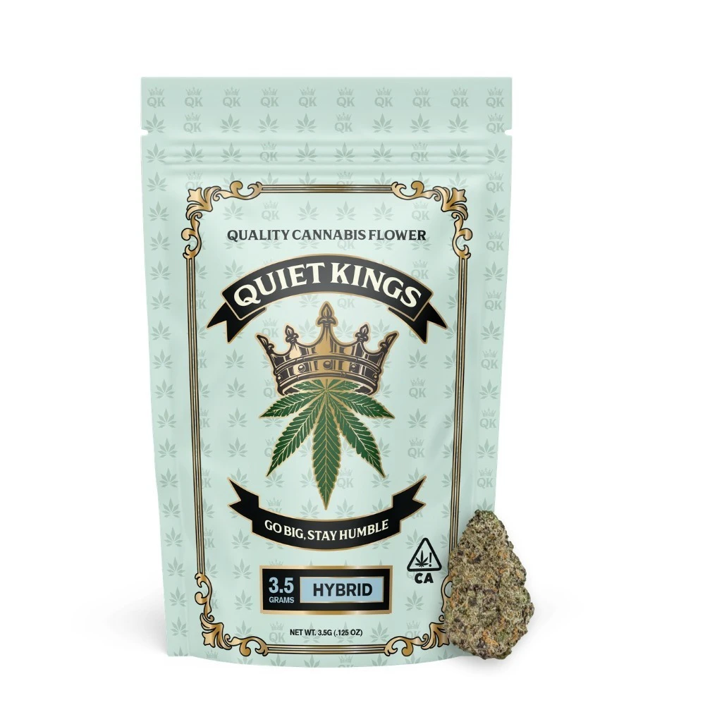Quiet Kings - Quiet Kings Cookie Kush (H) Flower 3.5g Main Image