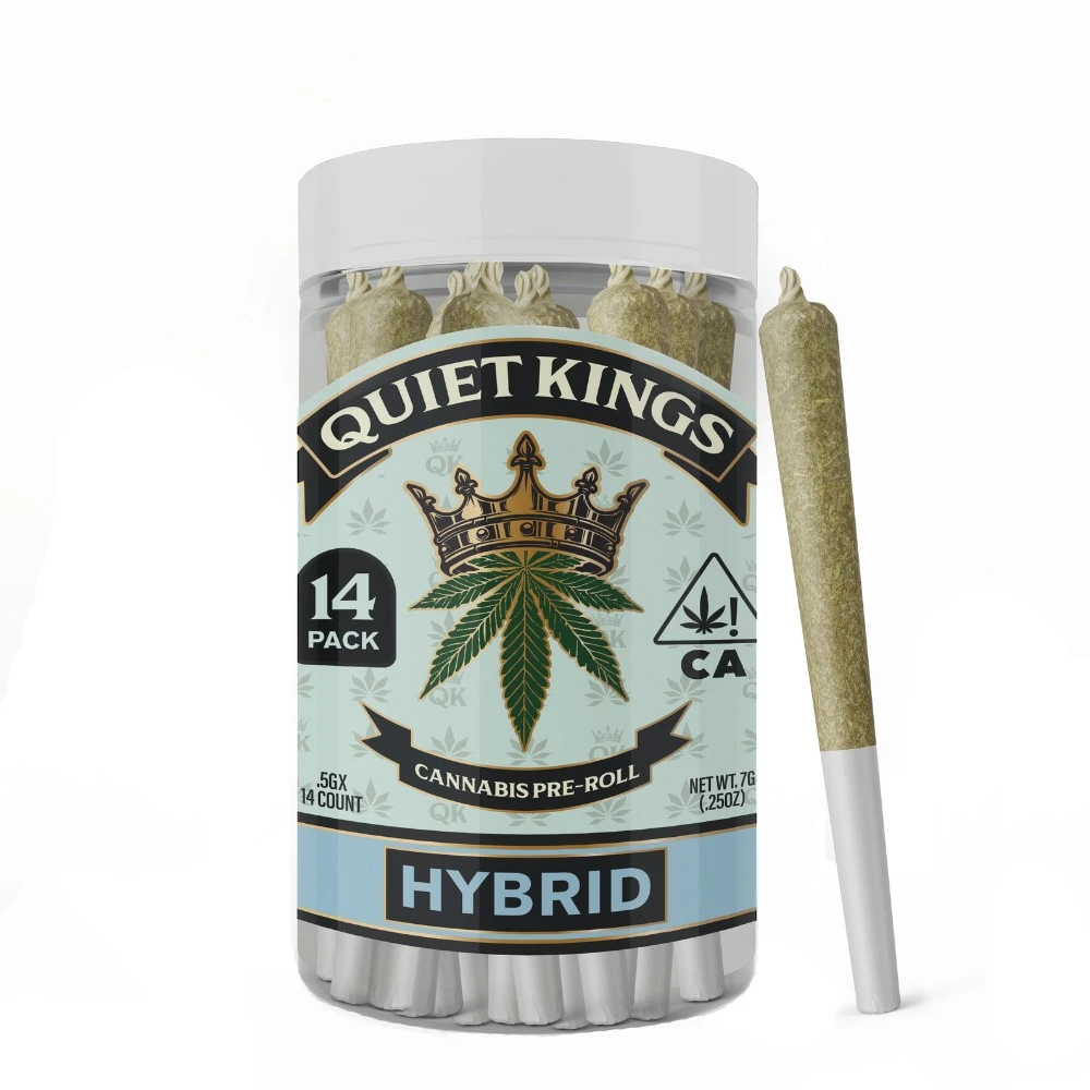 Quiet Kings - Quiet Kings Grape Cream Cake (I) Preroll 14pk 7g Main Image