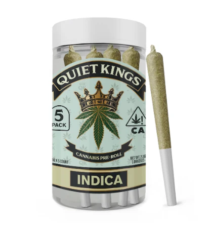 Quiet Kings - Quiet Kings | Purple Cream | Pre-Roll 5pk | 2.5g Main Image