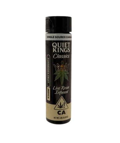 Quiet Kings - Quiet Kings | Forbidden Fruit | Live Resin Infused Pre-Roll | 1.4g Main Image