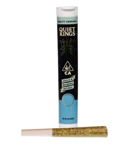QUIET KINGS - Quiet Kings Infused Preroll 1g Grape God