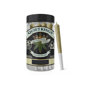 QUIET KINGS: Cantaloupe Kush .5g Infused Pre-Roll 5pk/2.5g (S)