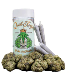 QUIET KINGS - Quiet Kings Preroll 5pk 2.5g Paradise Cookies