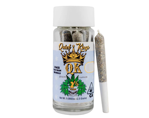 Quiet Kings - QUIET KINGS: Drip Cake .5g Pre-Roll 5pk/2.5g (I) Main Image