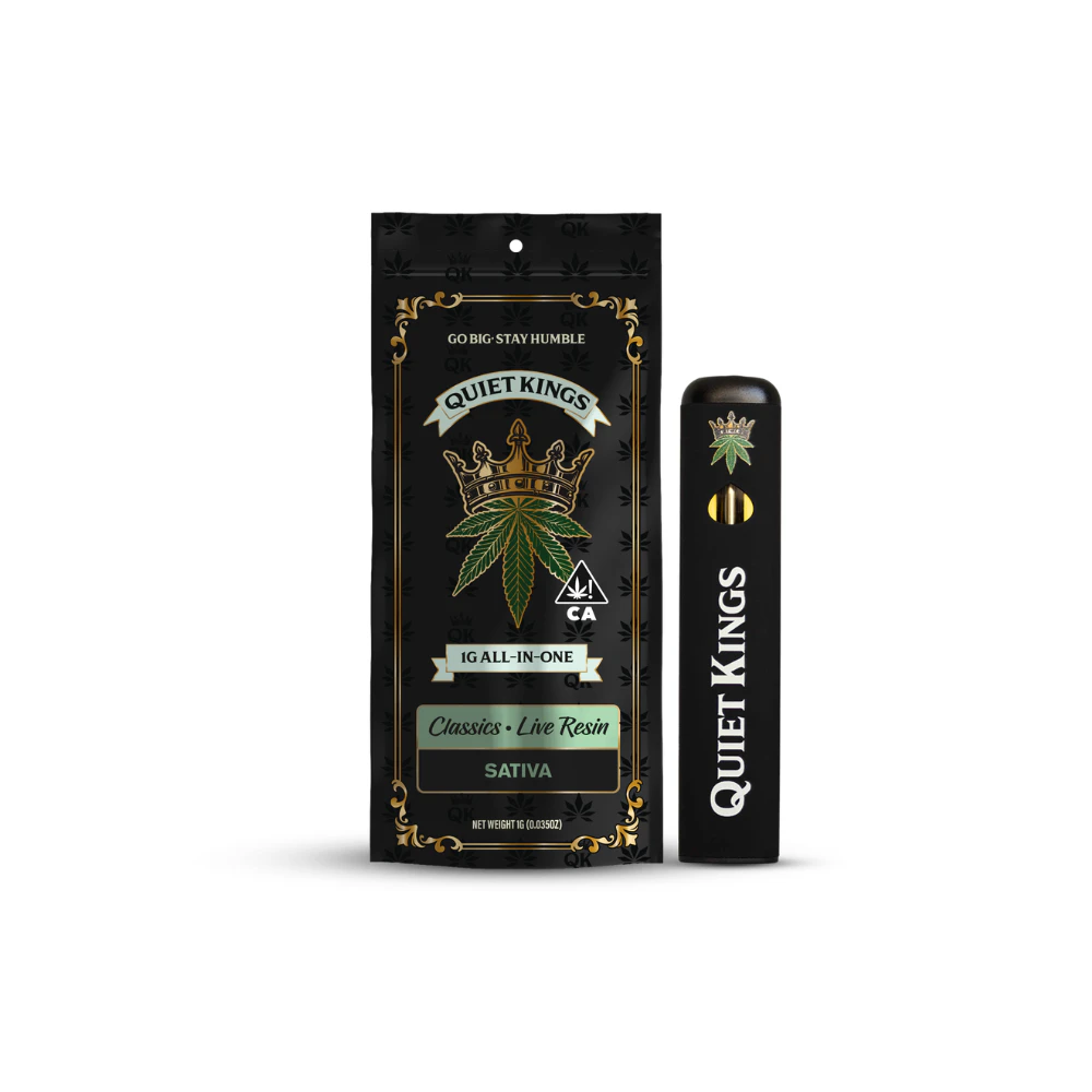 Quiet Kings - Quiet Kings | Live Resin | Jack Herer | AIO | Sativa | 1g Main Image