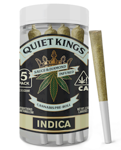 QUIET KINGS - Quiet Kings Infused 5pk Prerolls 2.5g Lemon Cherry