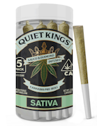 Quiet Kings Infused 5pk Prerolls 2.5g Cantaloupe Kush