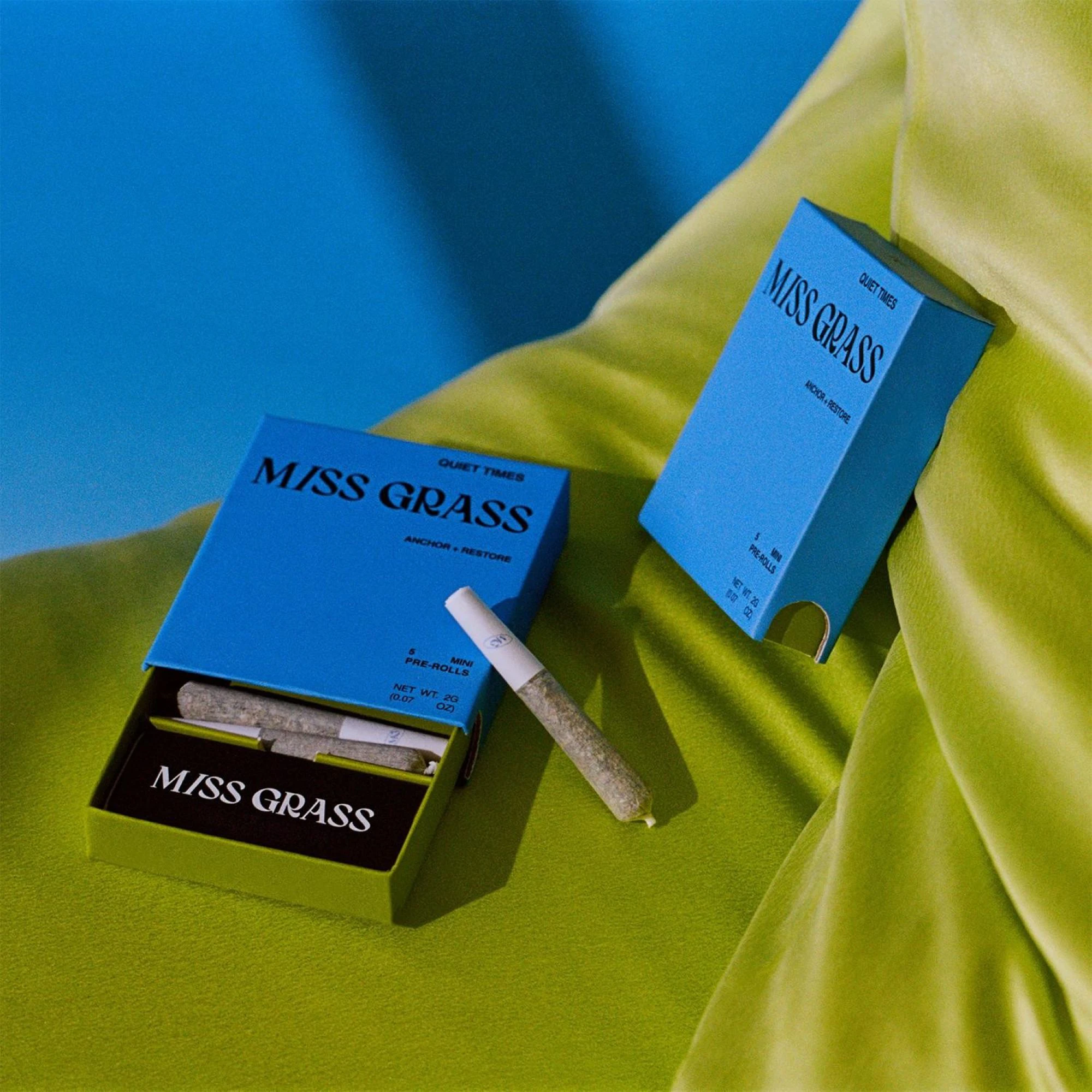Miss Grass - OG GMO - Quiet Times 2g-5pk Mini Pre-Rolls 42140 Main Image