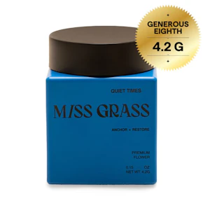 MISS GRASS - Miss Grass | Generous Flower | Quiet Times - Vanilla Cream Puff | 4.2g