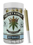 QUIET KINGS: Gorilla Goo .5g Pre-Roll 5pk/2.5g (H)