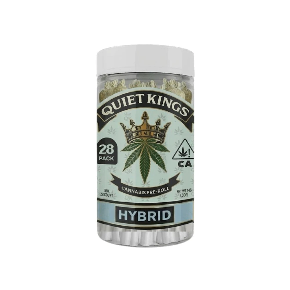 Quiet Kings - 28 PACK - GRAPE GASOLINE .5G - QUIET KINGS Main Image