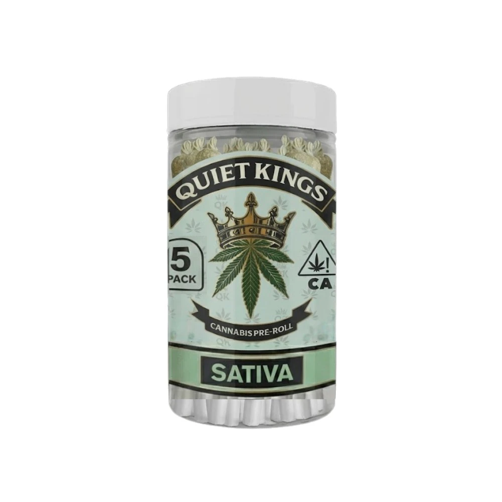 Quiet Kings - 5 PACK - BLUE HAZE .5G - QUIET KINGS Main Image
