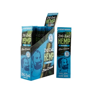 Evergreen Retail - Zig Zag - Hemp Wraps 2pk Blue Dream - Accessories