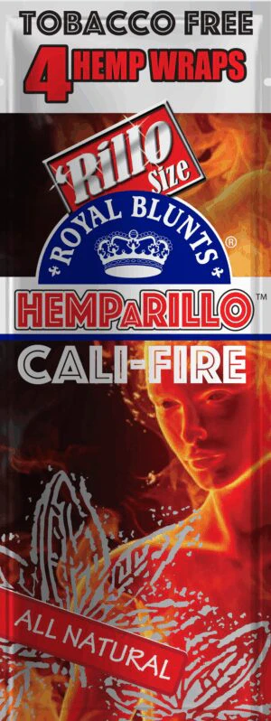 Royal Blunts - Hemparillo Wraps 4pk - Cali Fire Main Image