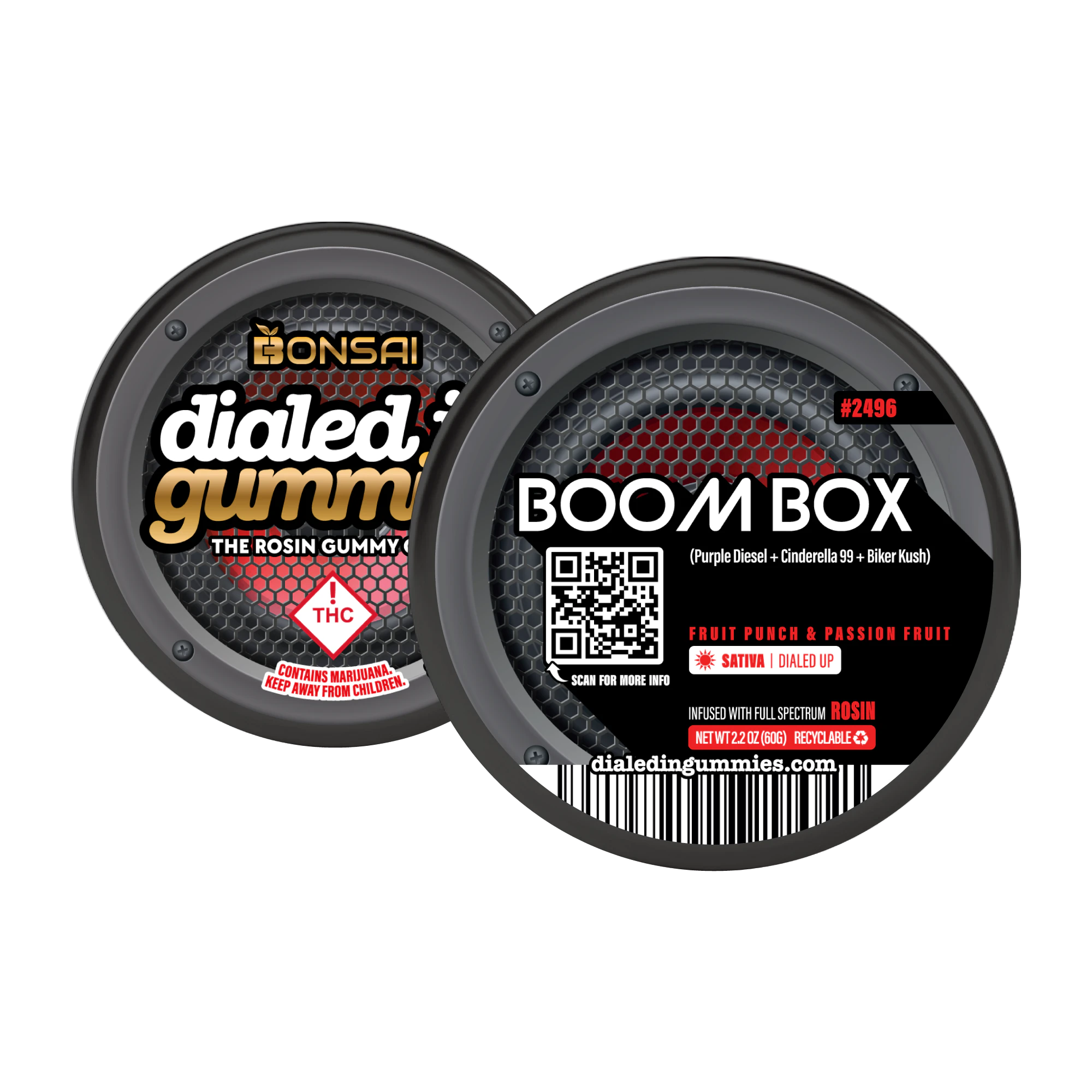 Dialed In - Dialed In - Gummies - Boom Box (S) - 100mg Main Image