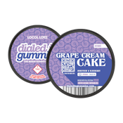 Dialed In - Gummies - Grape Cream Cake - 100mg