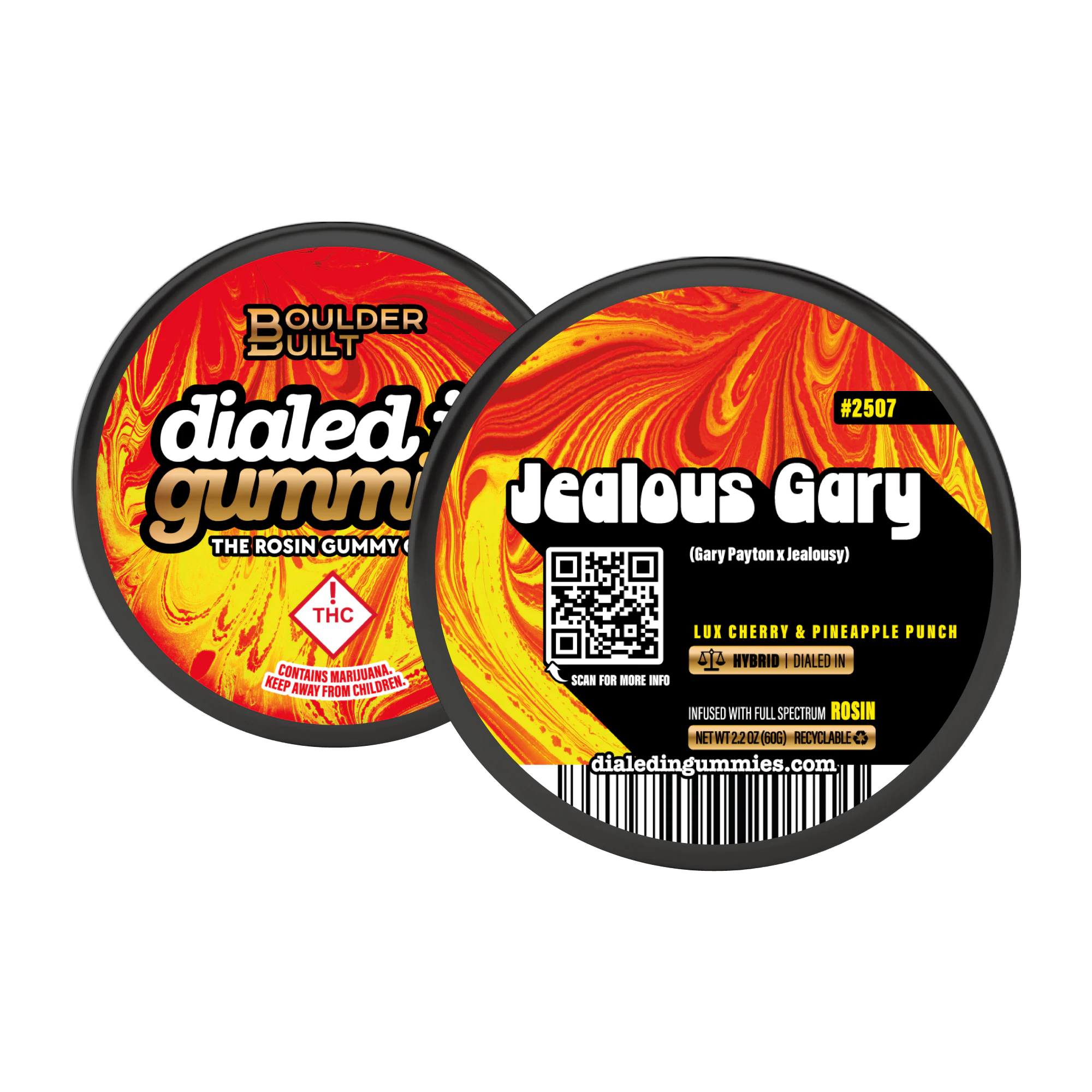 Dialed In - Dialed In - Gummies - Jealous Gary (H) - 100mg Main Image