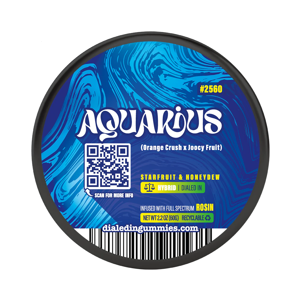Dialed In - Dialed In - Gummies - Aquarius (H) - 100mg Main Image