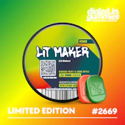 Dialed In - Gummies - Lit Maker (H) - 100mg