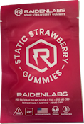 Focus Gummies - Static Strawberry - 5mg THC 25mg CBG - 10 servings