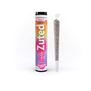 ZUTED - Rainbow Belts (I) 45.08% THC | Zuted | Diamond Infused Preroll - 1.2g