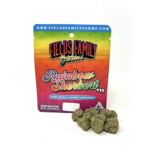 FIELDS FAMILY FARMZ - Fields Family Farmz Rainbow Sherbet 11 Flower 3.5g