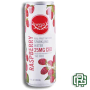 Raspberry Sparkling Hemp Water | 12oz 50mg (CBD)