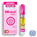 Raspberry Flavored Vape Cartridge | 1g (Distillate)