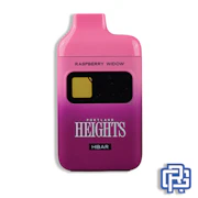 Raspberry Widow Flavored "Hi-Bar" All-in-One Vape | 1.5g (Distillate)